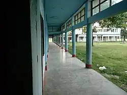 School corridor