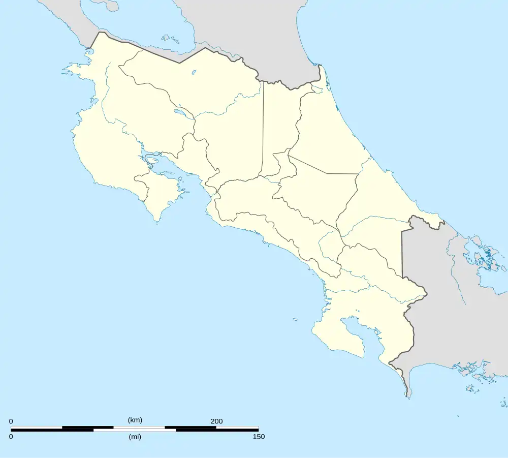 Matambú district location in Costa Rica