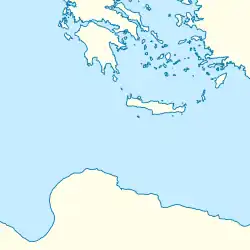 Arum cyrenaicum is located in Crete and Cyrenaica