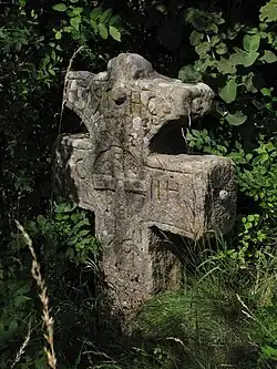 A wayside cross
