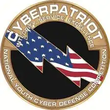 Classic CyberPatriot Logo (Full-Color) (Still used today in some materials, used mainly in the past mostly, most notably on CyberPatriot website)
