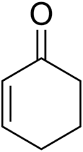 Cyclohexenone, common cyclic enone
