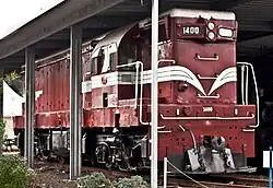 Preserved DA 1400 at Auckland's Museum of Transport & Technology.