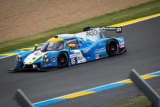The No. 85 car entered by DC Racing at the 2016 Road to Le Mans