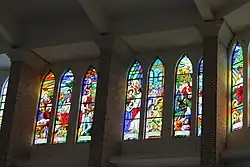 Stained glass windows
