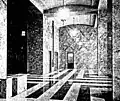 Former entrance lobby (demolished in 1989)