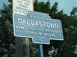 Official logo of Dallastown, Pennsylvania