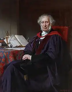 Painting of David Brewster