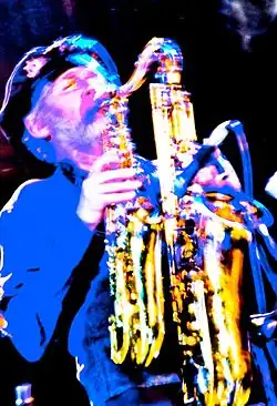 Saxophonist, flautist and composer David Jackson