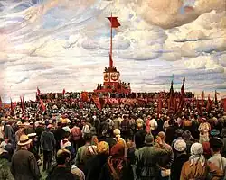 Isaak Brodsky, "Day of Soviet Constitution" (1930)