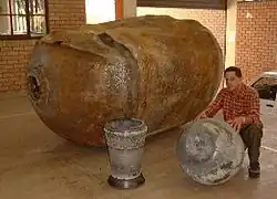 Image 1After reentry, Delta 2 second stage pieces were found in South Africa. (from Space debris)