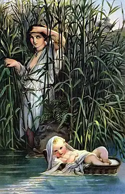 A painting by Paul Delaroche, before 1857, was much reproduced in prints and book illustrations