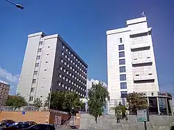Building hosting the embassy in Kyiv