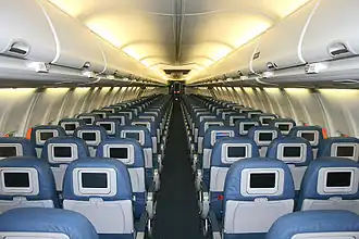 737 Next Generation standard interior