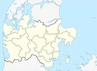 Hadsten is located in Denmark Central Denmark Region