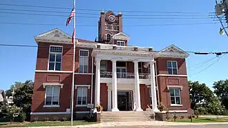 Prairie County Courthouse in Des Arc