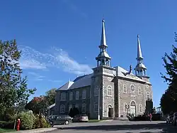 Saint-Joseph church built between 1835 and 1839 according to the plans of the architect Thomas Baillairgé[7]