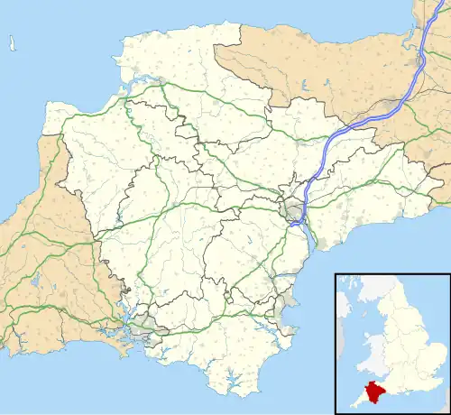 Princetown is located in Devon