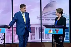 Rep. Diehl during 2022 Gubernatorial Debate