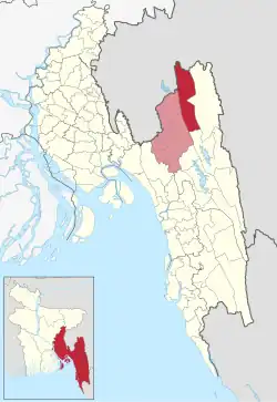 Location of Dighinala