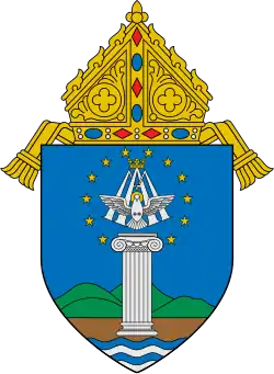 Coat of arms of the Diocese of Imus