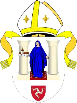 Coat of arms of the Diocese of Sodor and Man