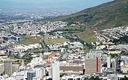 District Six as seen from Signal Hill in 2013