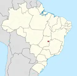 Location in Brazil