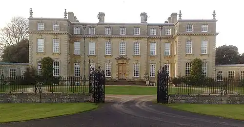 Front view of Ditchley House