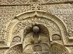 Details of the west portal