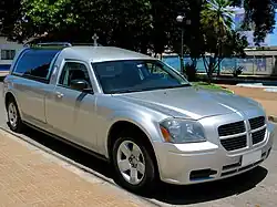 Modern hearse, 2006 Dodge Magnum in Chile