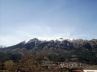 View of Dodoni and mount Tomaros