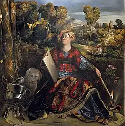 Melissa by Dosso Dossi, c. 1507
