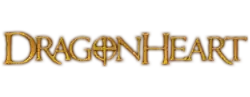 Yellow-colored Dragonheart logo.