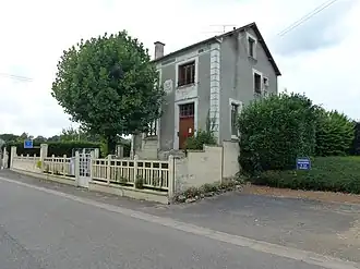 The town hall in Draize