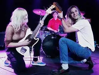 Dude York performing in 2019