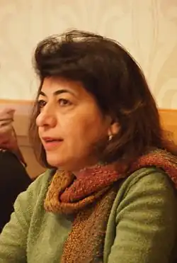 Reading at a Split This Rock event, 2014