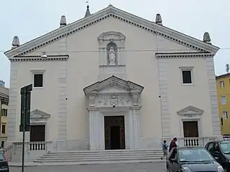 The seat of the Archdiocese of Gorizia is Cattedrale di Ss. Ilario e Taziano.