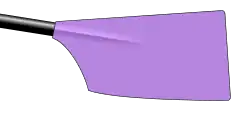Image showing the rowing club's blade colours