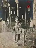 Emperor Duy Tân in Cần Chánh Điện (勤政殿) in 11/1912.