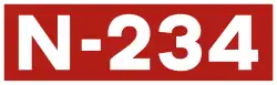National road N-234 shield}}