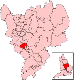 Map of constituency