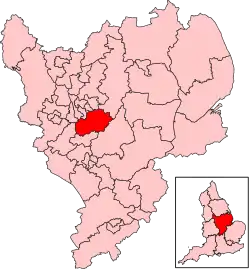 Map of constituency
