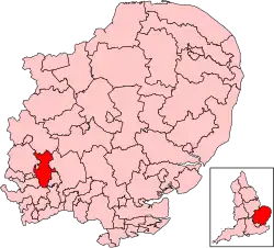 Map of constituency