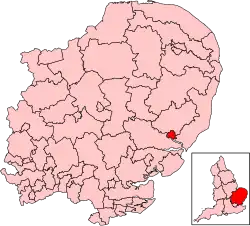 Map of constituency