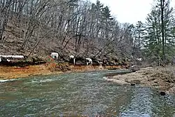 Eau Galle River in the town of Eau&nbsp;Galle