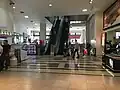 Escalators on the first floor of the current mall.