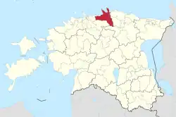 Kuusalu Parish within Harju County.