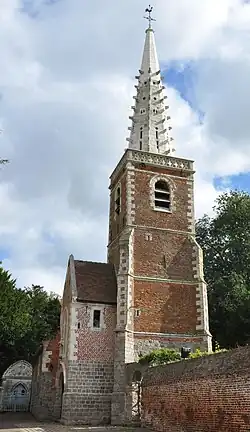 The church of Vaudricourt
