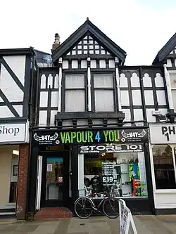 Vape shop in Northwich, Cheshire, England